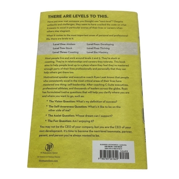 New Signed With Autograph Ryan Leak Leveling Up Bestselling Author Hardcover - Picture 3 of 4